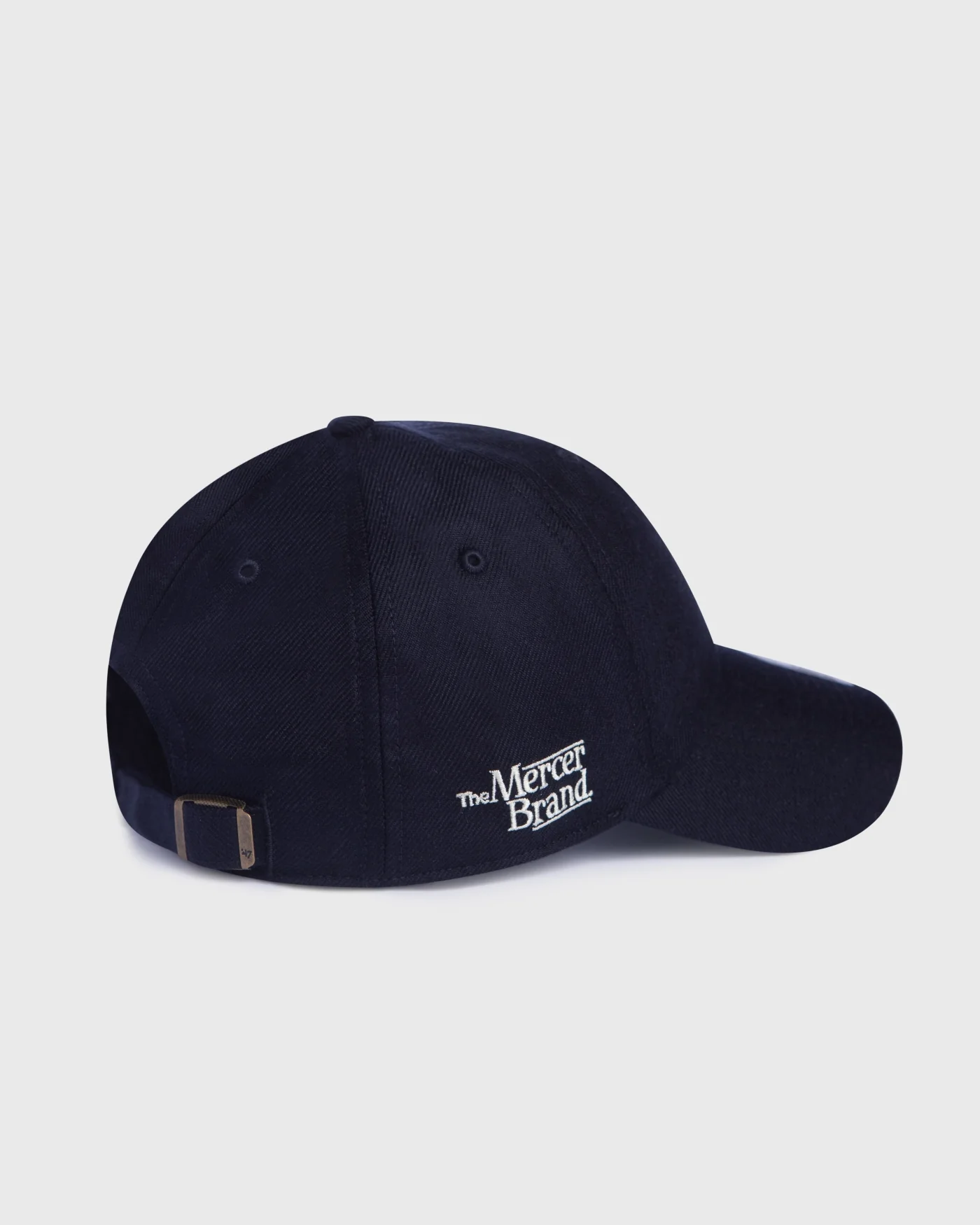 The Mercer Cashmere New York Yankees cap | Navy - Image 4