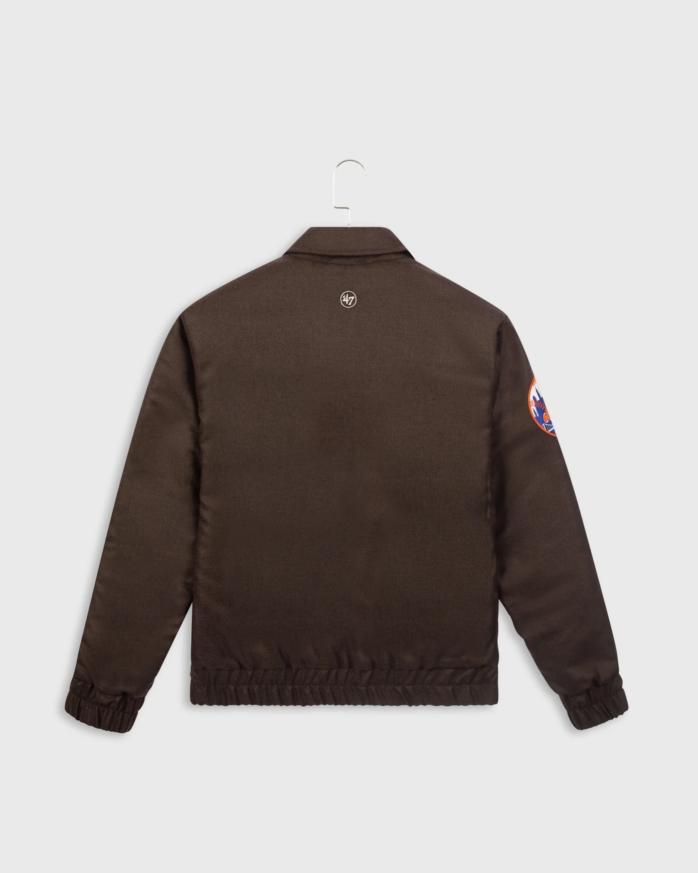 The Mercer Cashmere NY Mets Varsity | Brown - Image 8