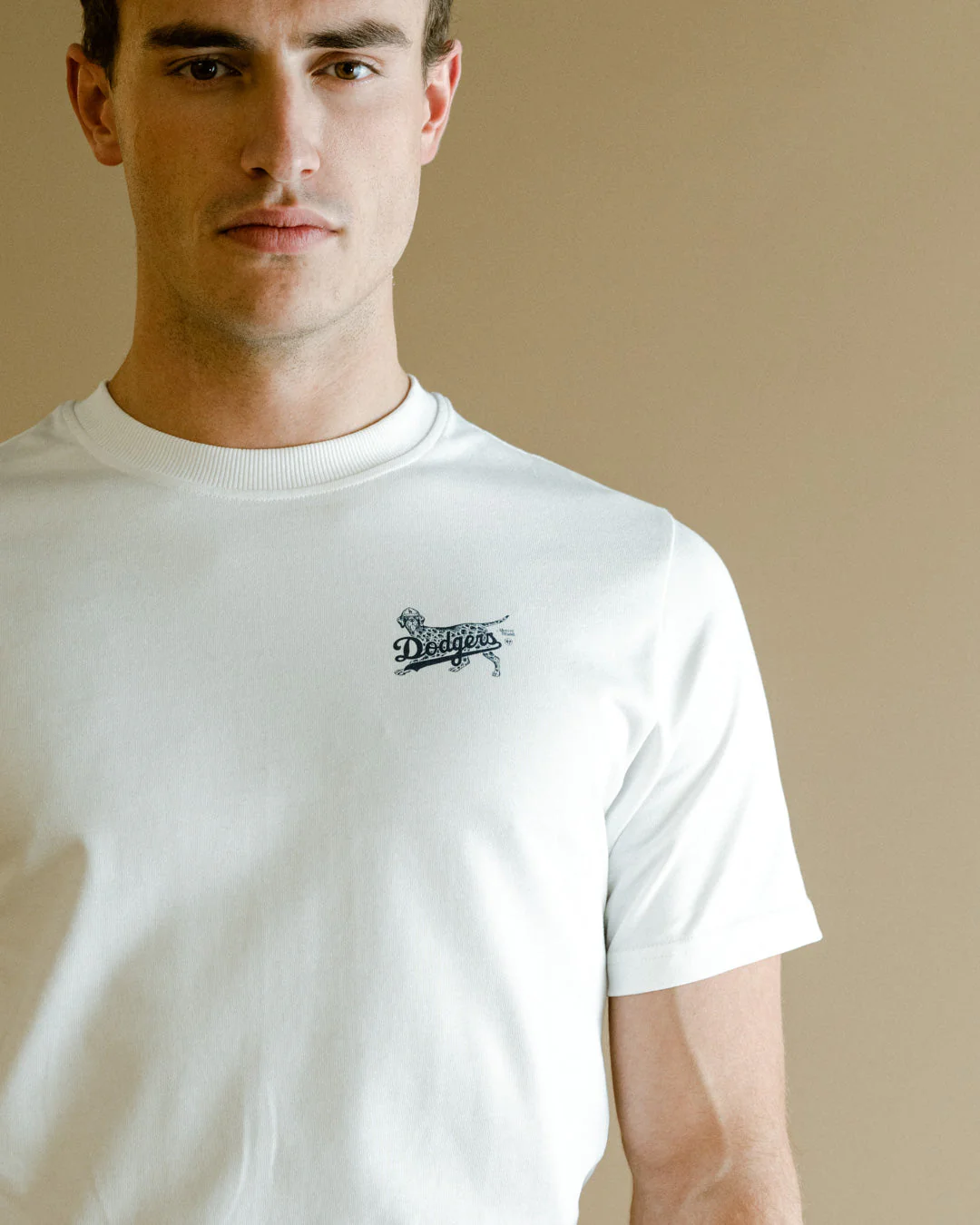 The Mercer La Dodgers Dog Tee | White/Blue - Image 4