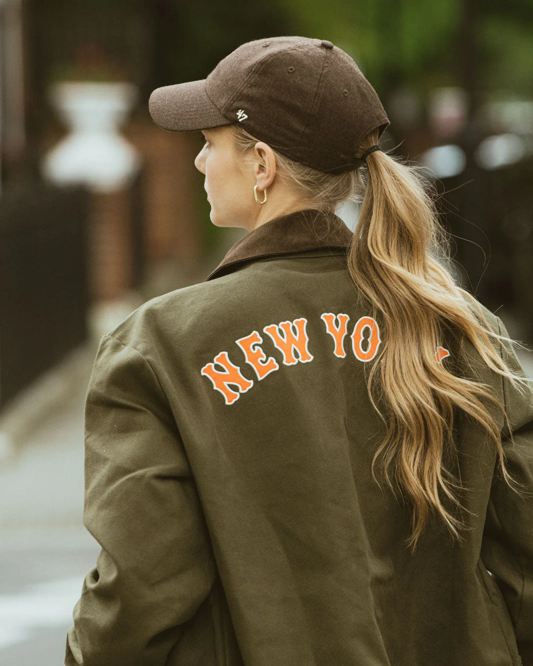 The Mercer Mets Subway Jacket | Dark Green - Image 5