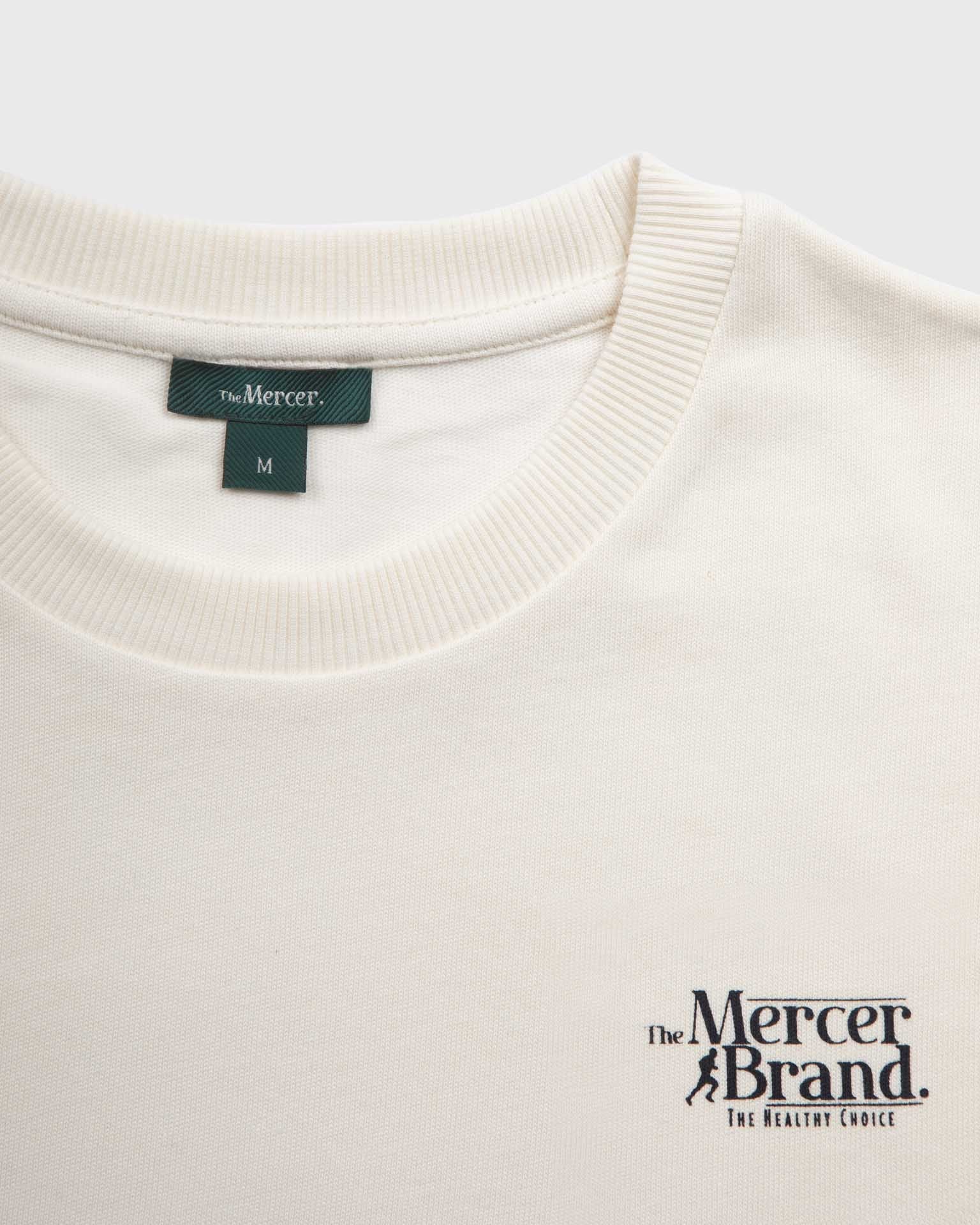 The Mercer Brand Heavy Tee | Off White - Image 7