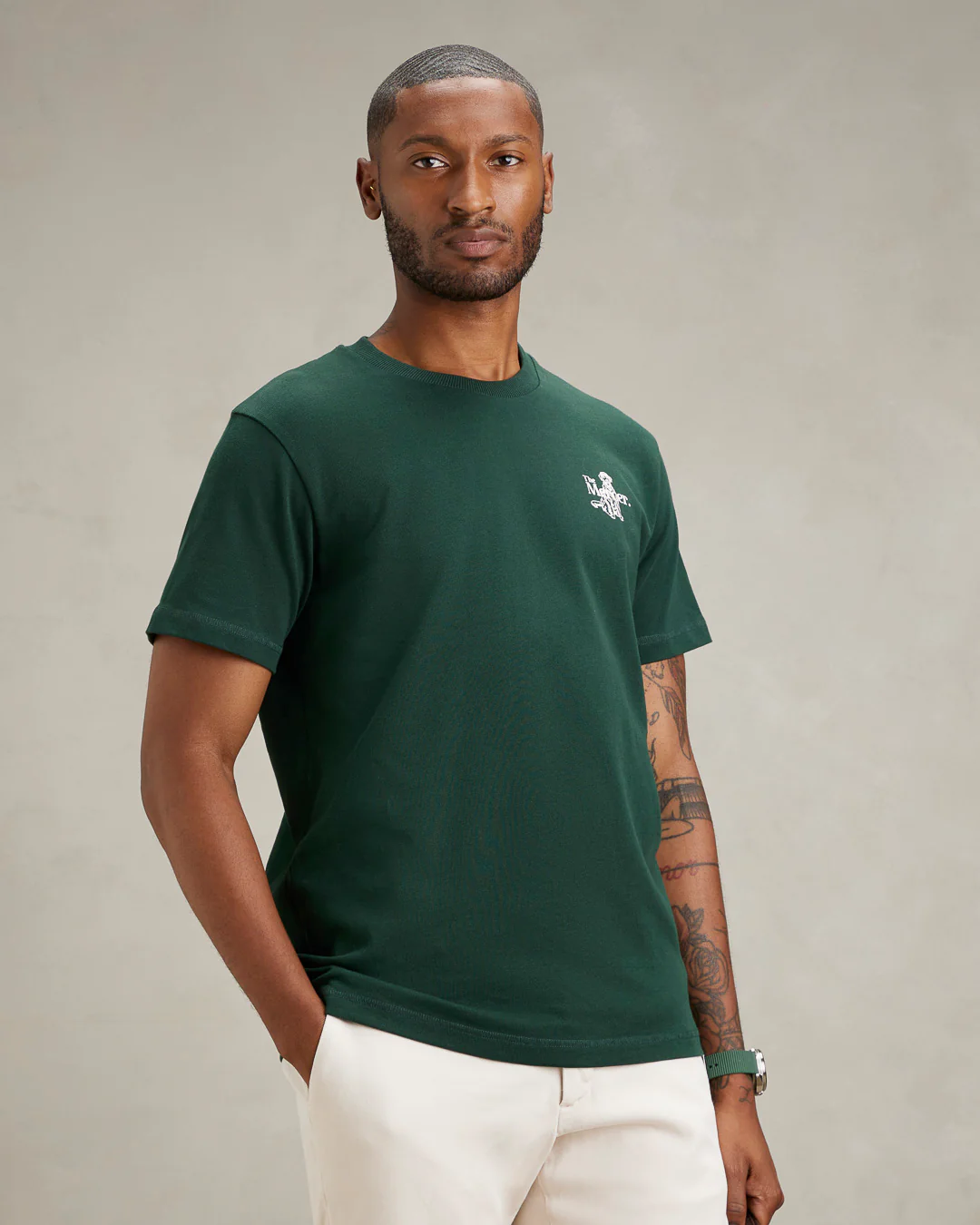The Mercer Dog Heavy Tee | Green - Image 4