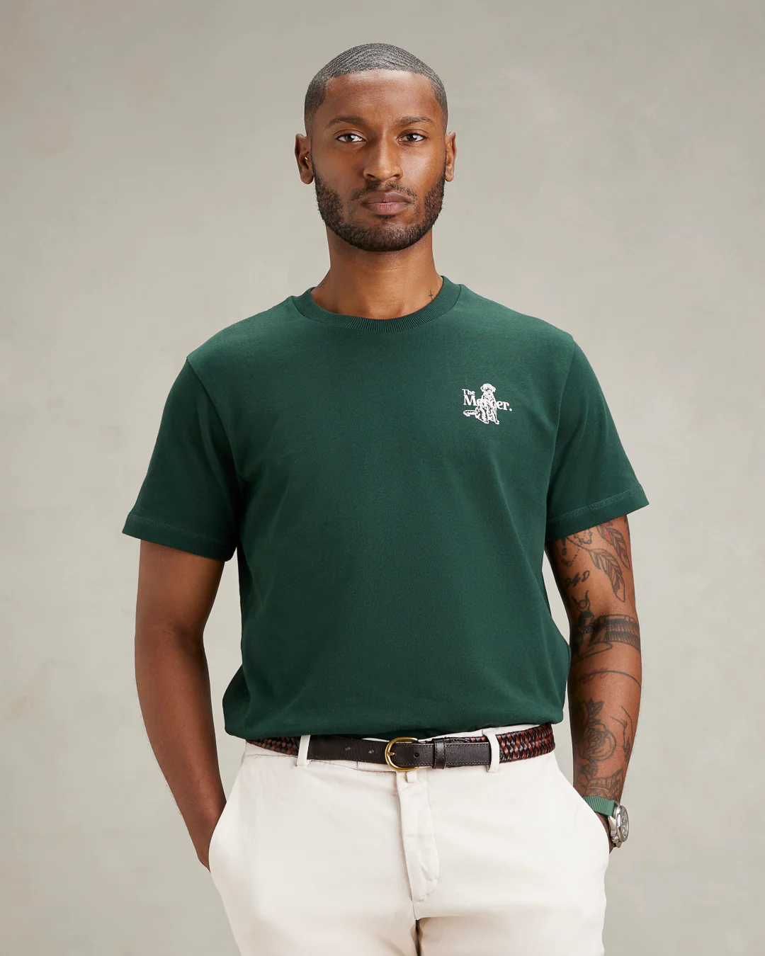 The Mercer Dog Heavy Tee | Green - Image 5