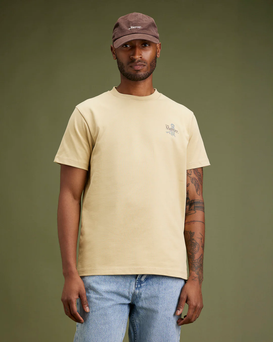 The Mercer Dog Heavy Tee | Sand - Image 6