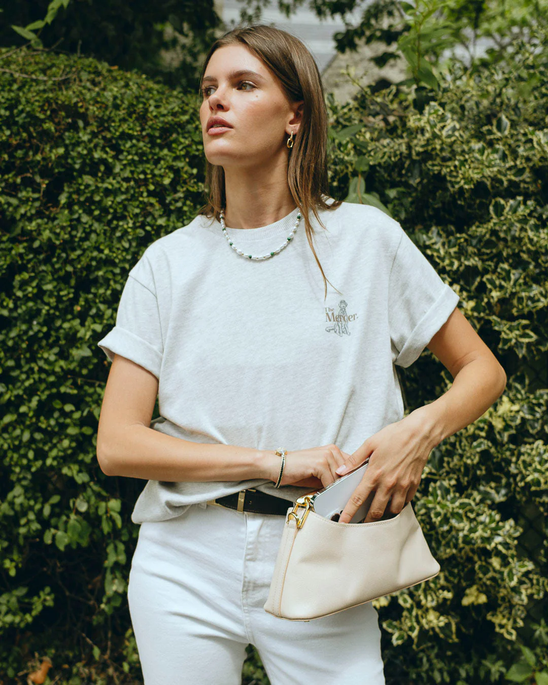 The Mercer Dog Heavy Tee | Light Sand - Image 5