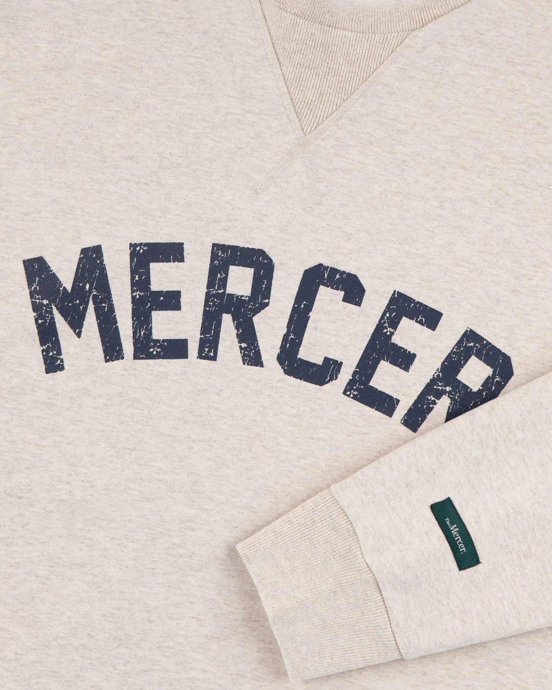 The Mercer College Crewneck | Off White - Image 3