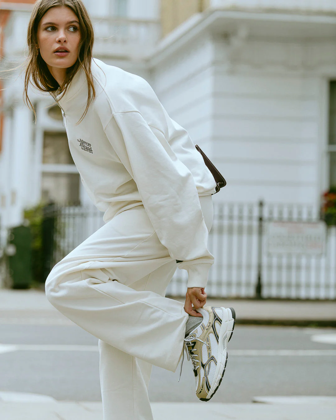 The Mercer Quarter Zip | Off White - Image 4