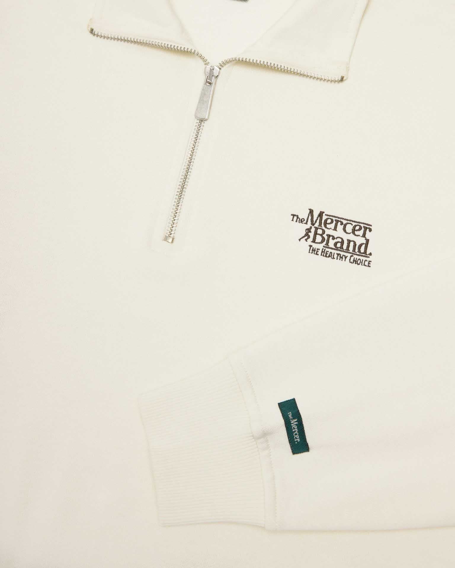 The Mercer Quarter Zip | Off White - Image 5