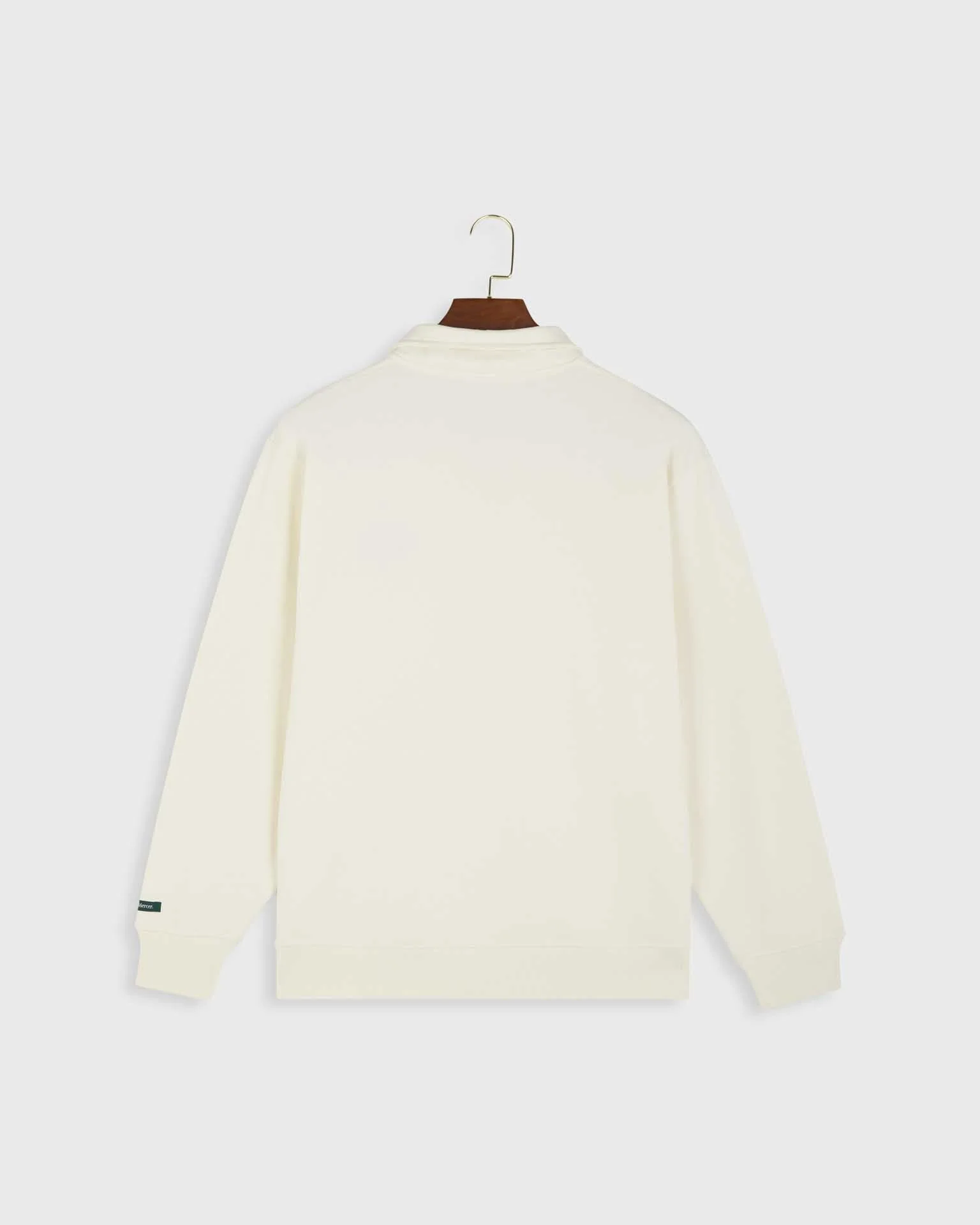 The Mercer Quarter Zip | Off White - Image 6