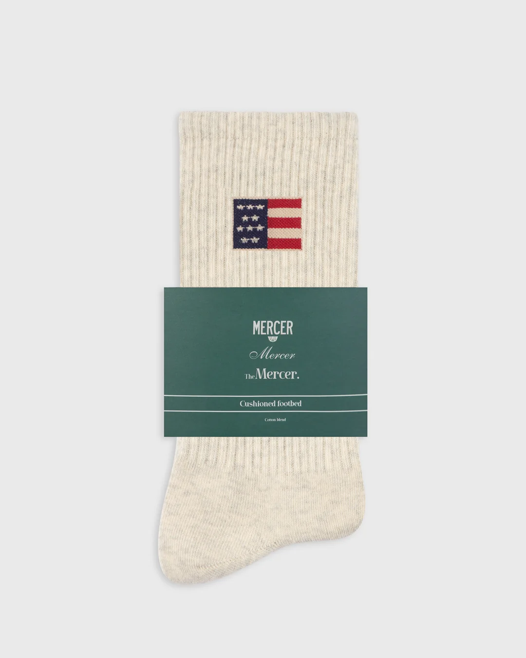The Mercer Socks | Off White - Image 3