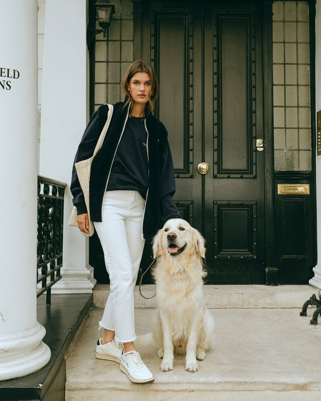 The Mercer Wool Bodywarmer | Navy - Image 4