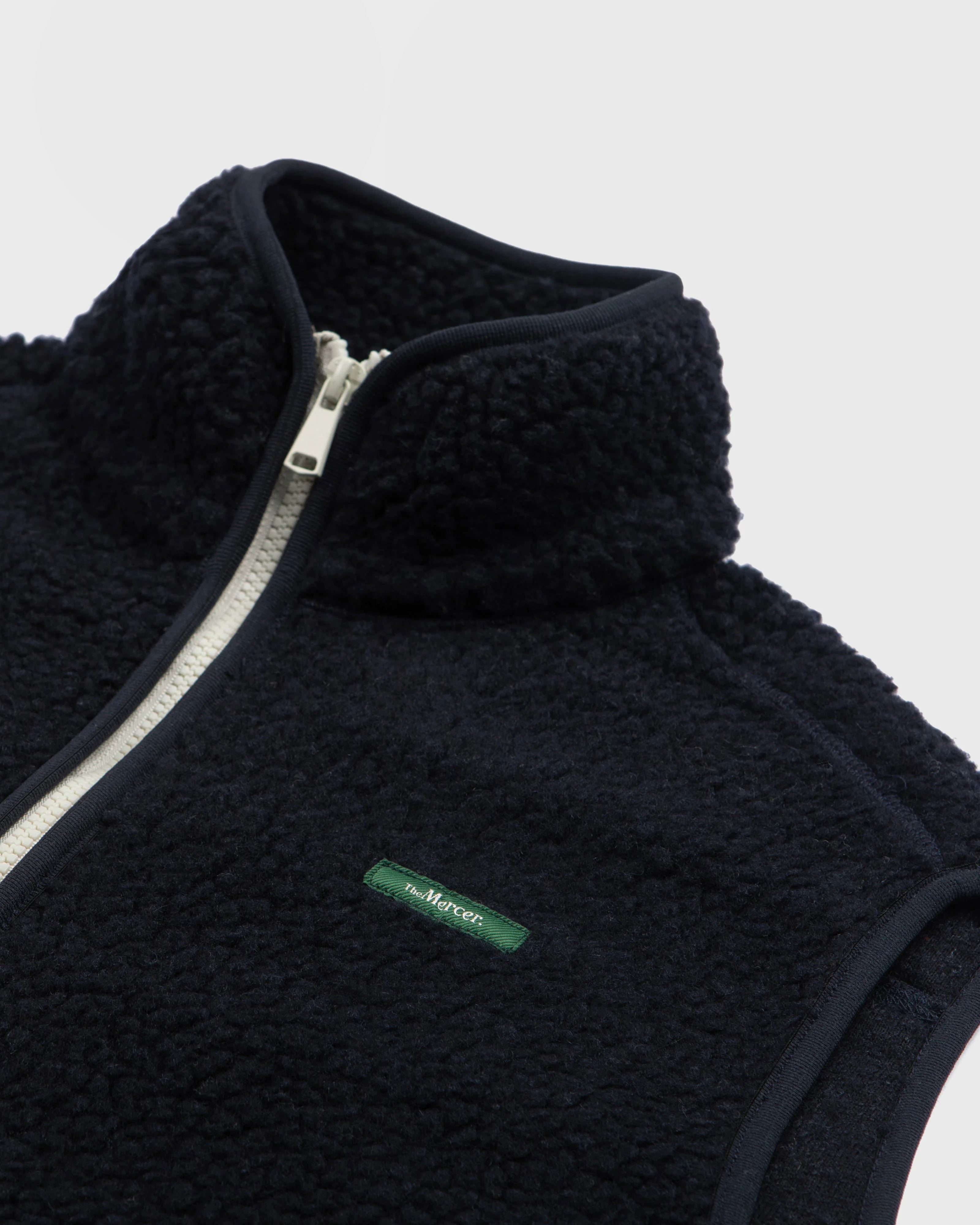 The Mercer Wool Bodywarmer | Navy - Image 7