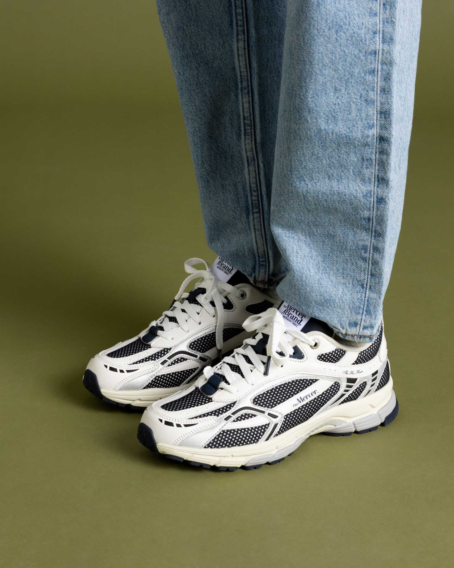 The Re-Run White Silver | White/Blue - Image 4